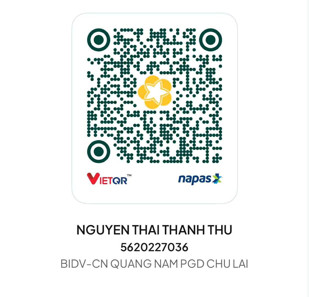QR Code Thanh Thư
